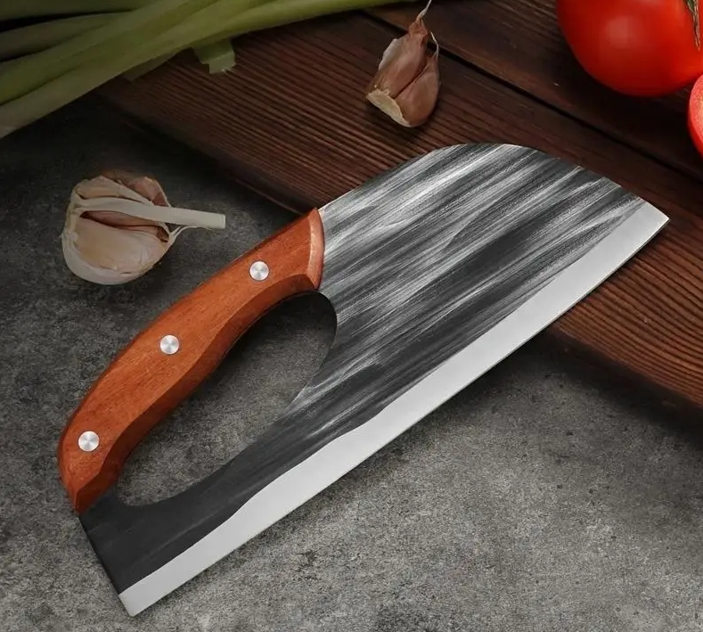 1pc Hand Forged Bone Cutter Kitchen Knife